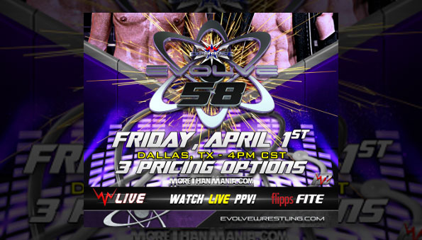 4/1 EVOLVE 58 Results: Dallas, Texas (Zack Sabre Jr. vs. Will Ospreay headlines)