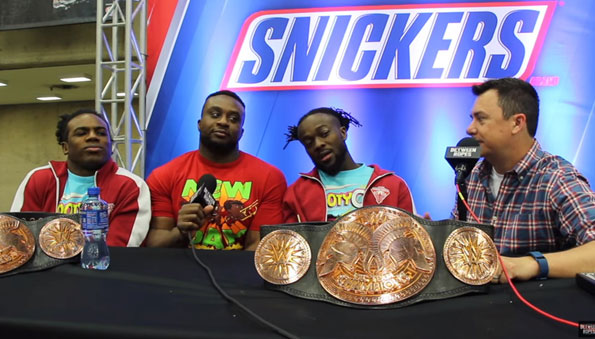 VIDEO: WrestleMania 32 radio row interviews with New Day, Samoa Joe, Sasha Banks, Apollo Crews, Bray Wyatt, Styles