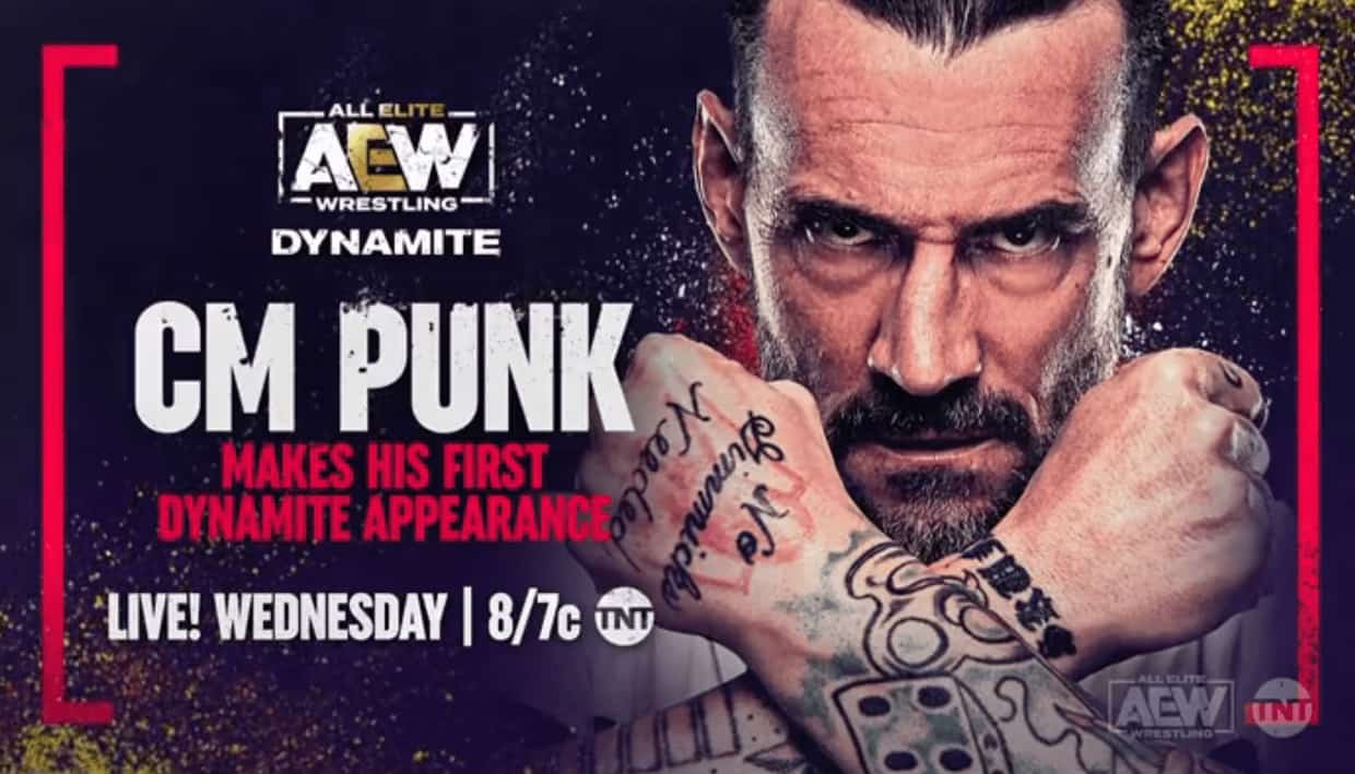 AEW Dynamite Preview: CM Punk to appear