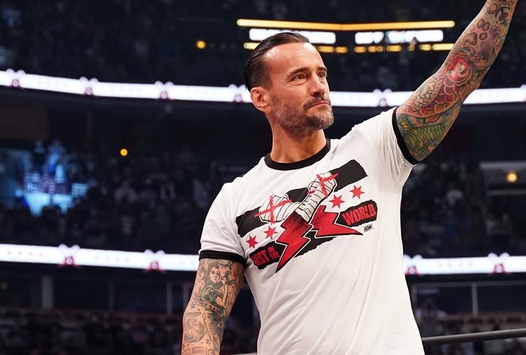 CM Punk’s AEW “Best in the World” t-shirt breaks t-shirt sales record