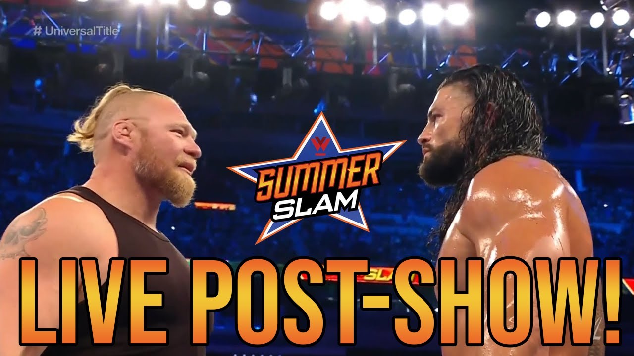 Live Podcast: Review of the 2021 SummerSlam, Brock Lesnar, Becky Lynch return