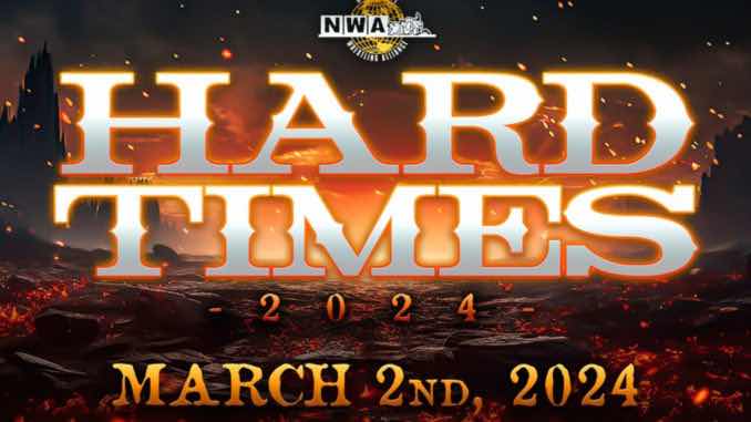 NWA announces Hard Times comes to Dothan, Alabama, to be taped for The CW
