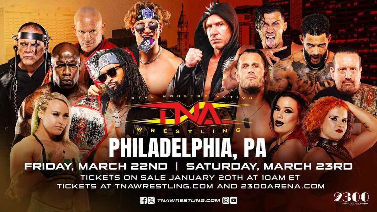 TNA Wrestling returns to the 2300 Arena for March TV tapings