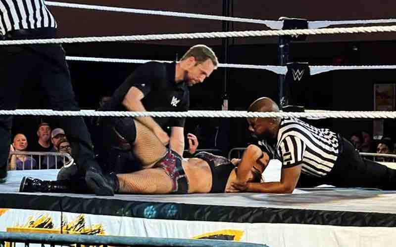 NXT Superstar injured at house show Friday night