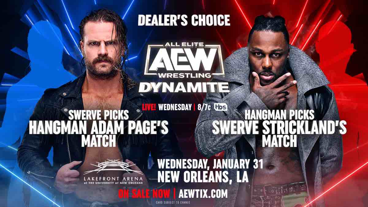 AEW Dynamite Preview: Dealer’s Choice Matches, More!