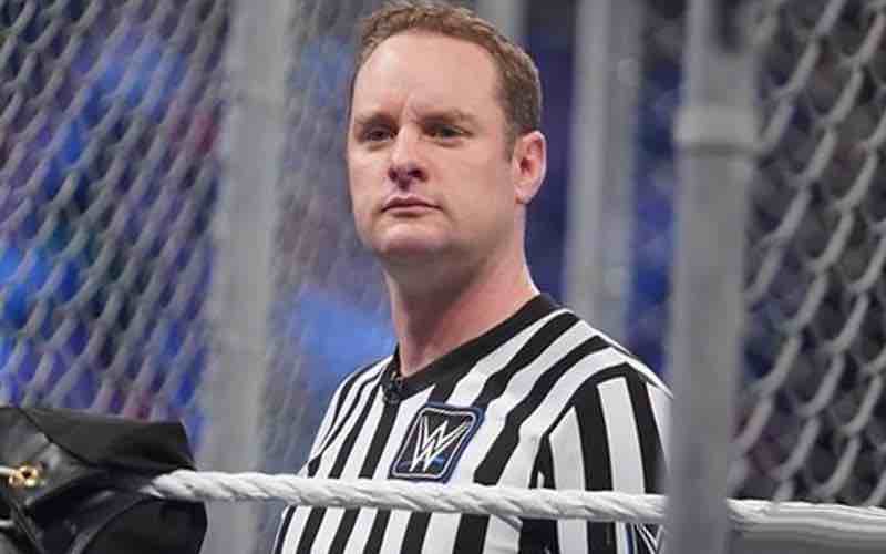 WWE referee announces he is sidelined with a broken leg