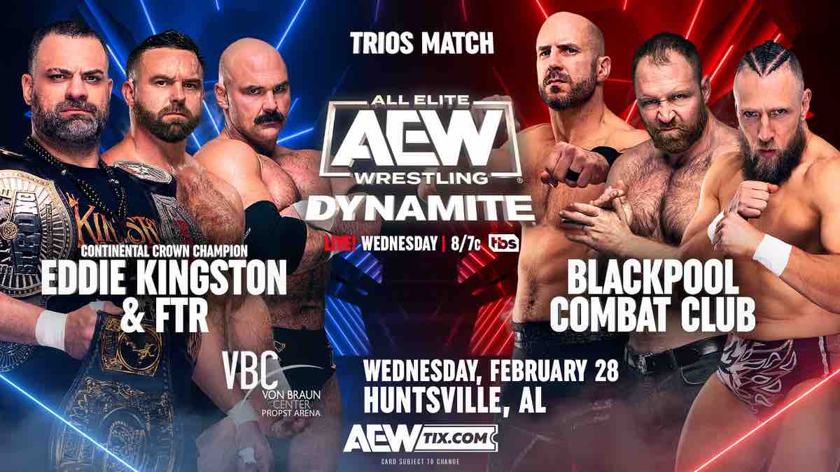Big Trios match set for 2/28 AEW Dynamite; Update on match for Revolution