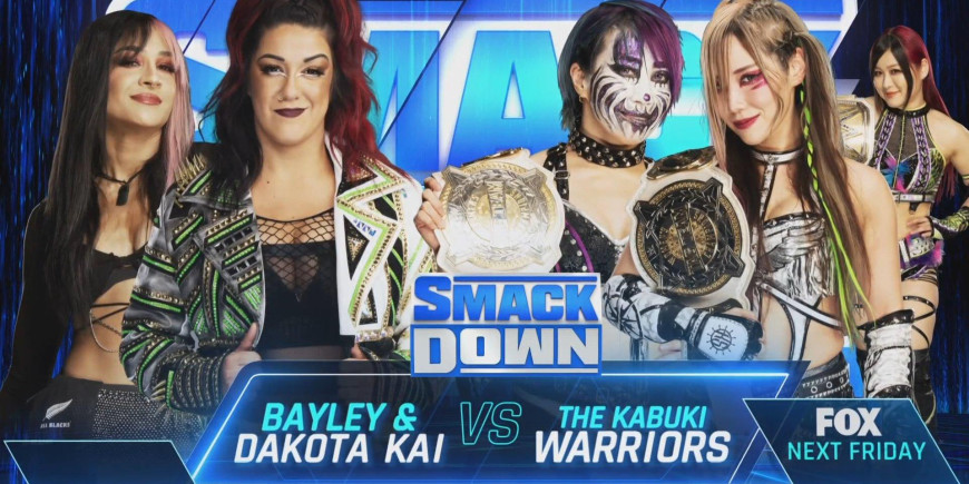 Two matches announced for next week’s episode of WWE SmackDown