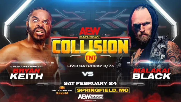 AEW Collision Results – 2/24/24 (Bryan Keith vs. Malakai Black and more!)