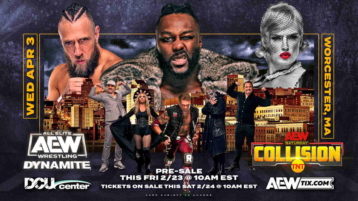 AEW to hold Dynamite/Collision double taping during WrestleMania week
