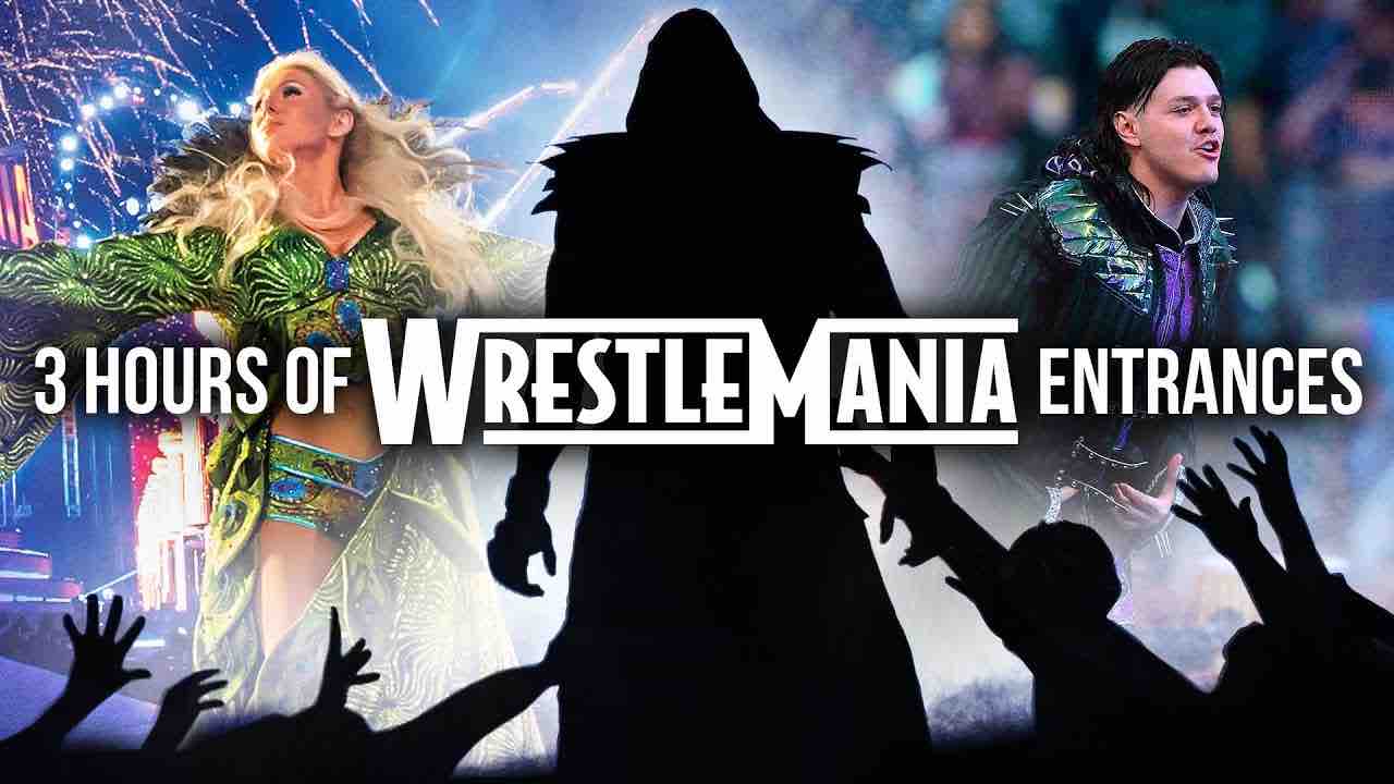 3 Hours of WrestleMania entrances (VIDEO)