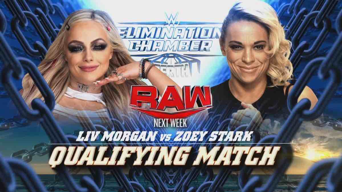 Elimination Chamber Qualifier and more set for next week’s WWE Raw