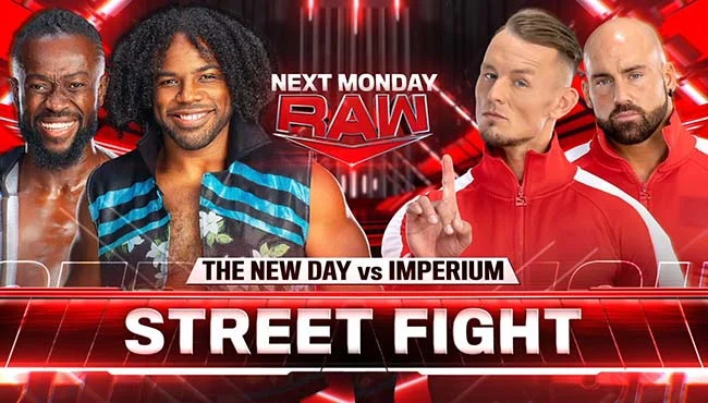 Street Fight set for next week’s WWE Raw