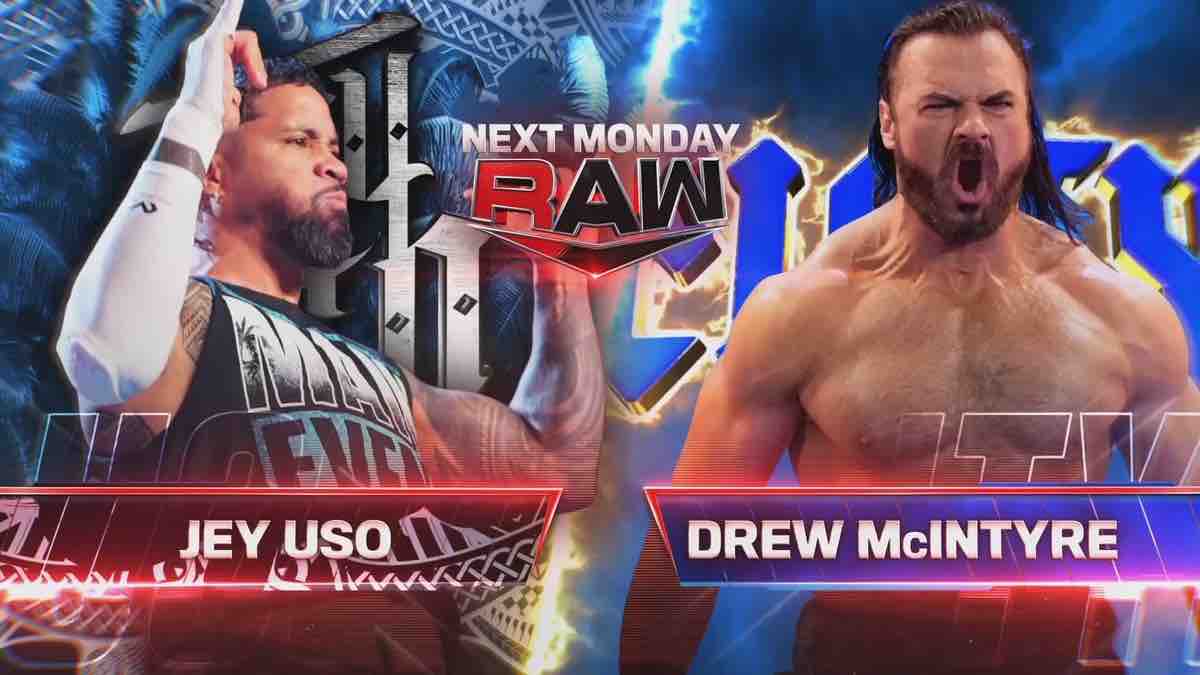 Two matches announced for next week’s WWE Raw