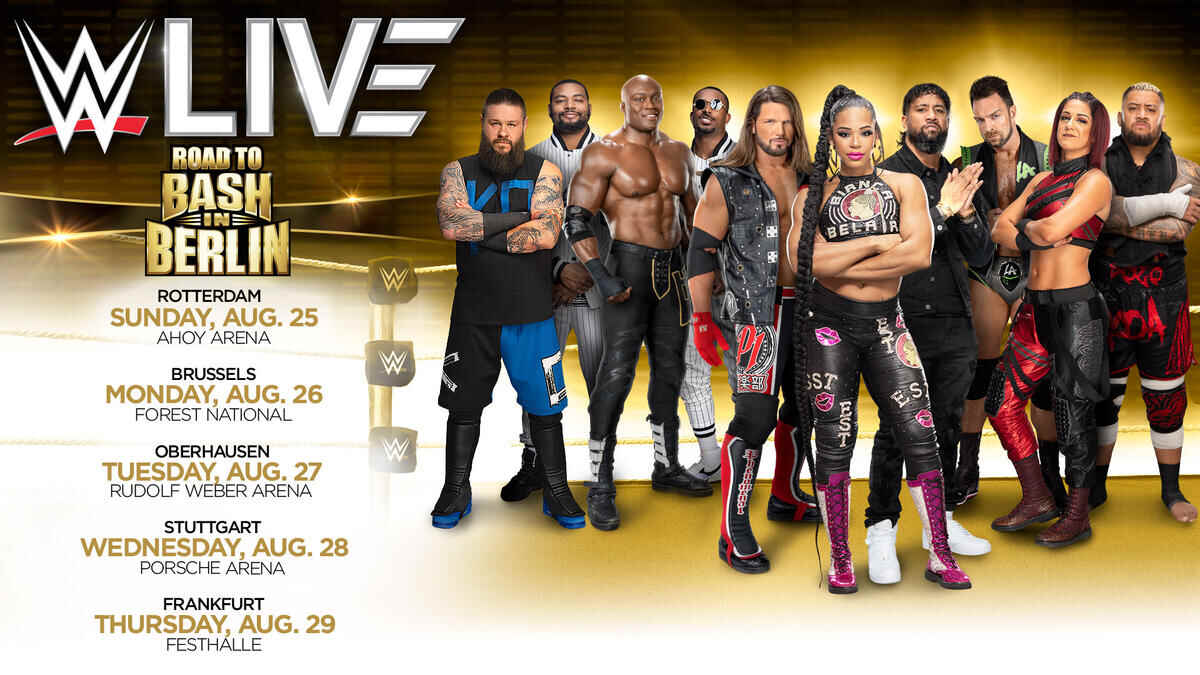 WWE announces Road To Bash In Berlin Tour