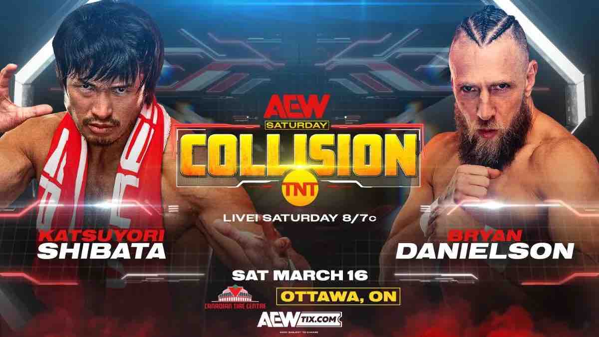 AEW Collision Results – 3/16/24 (Katsuyori Shibata vs. Bryan Danielson, Title Match and more!)