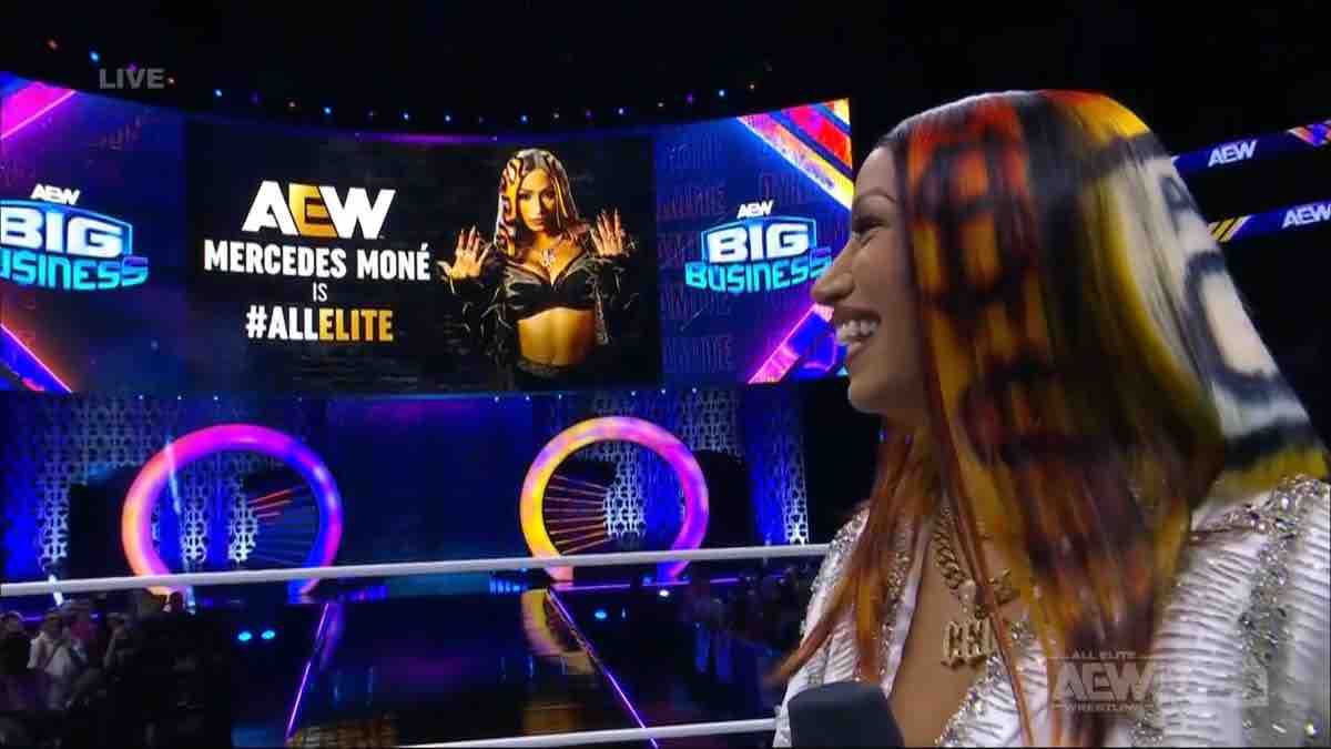 AEW Dynamite: Big Business viewership up for Mercedes Mone’ debut