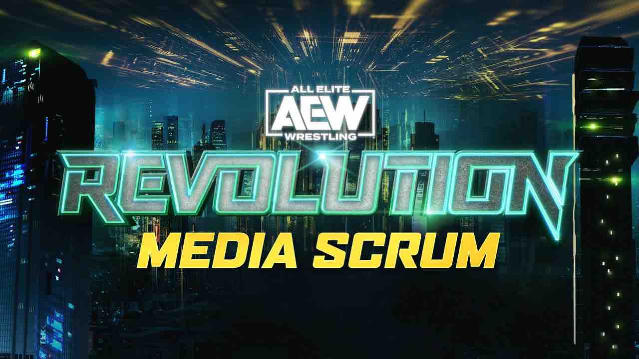 Video: AEW Revolution Media Scrum from Greensboro