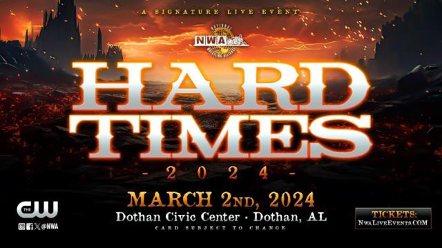 SPOILERS: NWA Hard Times TV tapings: Matches taped on 3/2 in Dothan, AL