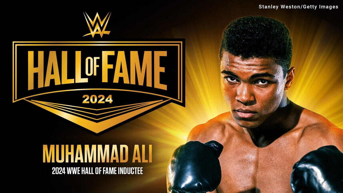 Muhammad Ali announced as inductee into 2024 WWE Hall of Fame