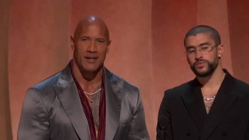 Video: The Rock and Bad Bunny present Best Award at 2024 Oscars