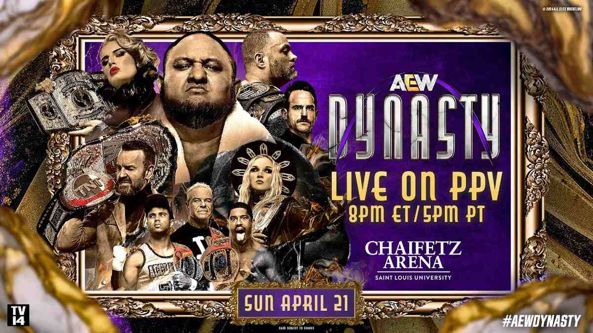 AEW Dynasty available to purchase on YouTube in the United States