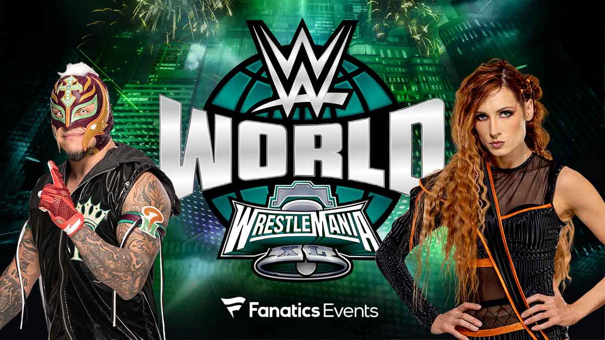Becky Lynch, Rey Mysterio announced for WWE World at WrestleMania 40