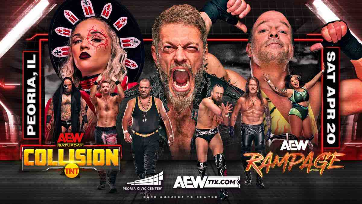 Viewership takes slight dip for AEW Collision, up for special live Rampage