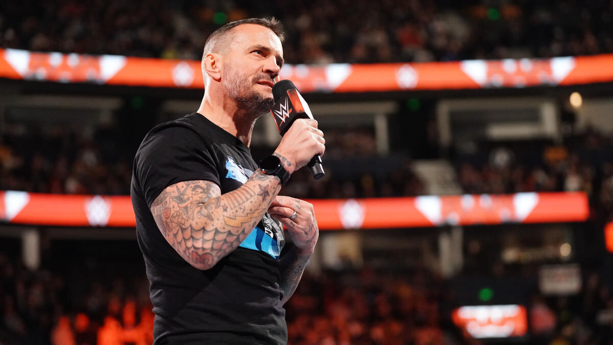 CM Punk appearing at the WWE Draft