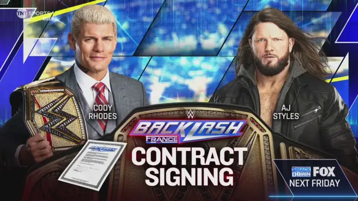 Contract signing and the 2024 Draft set for next week’s WWE SmackDown