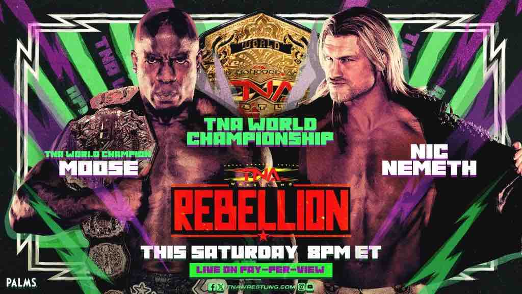 TNA Rebellion Results – 4/20/24 (World Title Match, “Lights Out” surprise and more!)