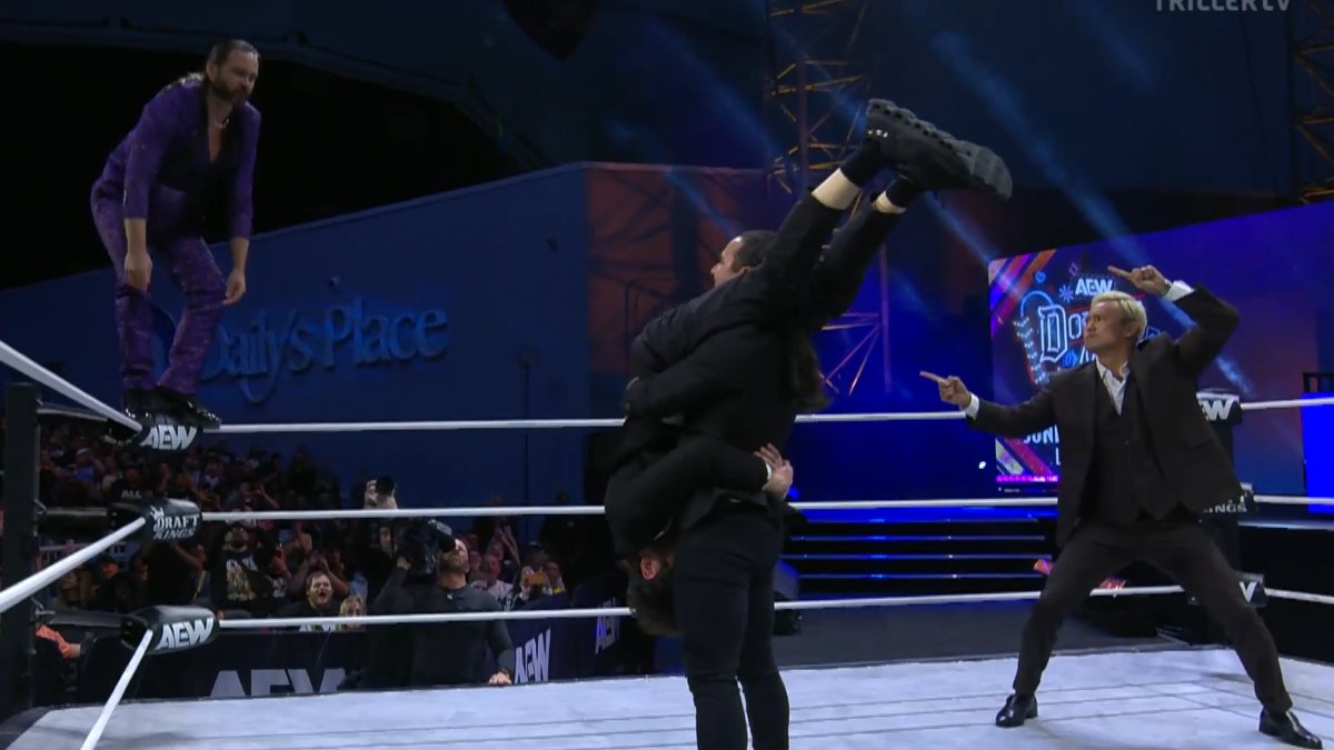 Jack Perry and The Elite take out Tony Khan on the 4/24 episode of AEW Dynamite