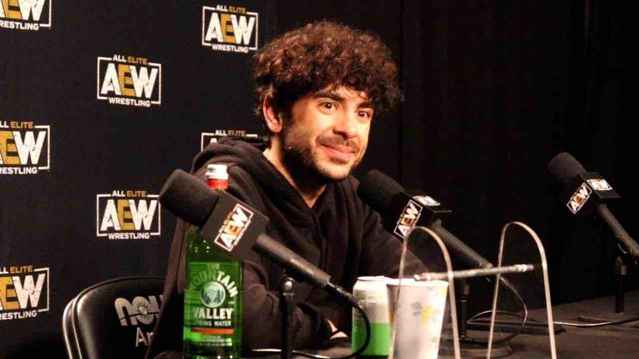 Tony Khan says that “it made a lot of sense” to air the All In footage with CM Punk and Jack Perry