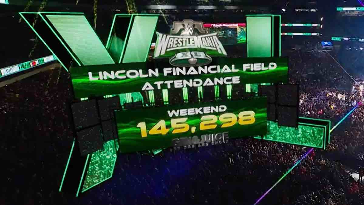 WWE announces attendance for WrestleMania 40 Night Two and both nights combined