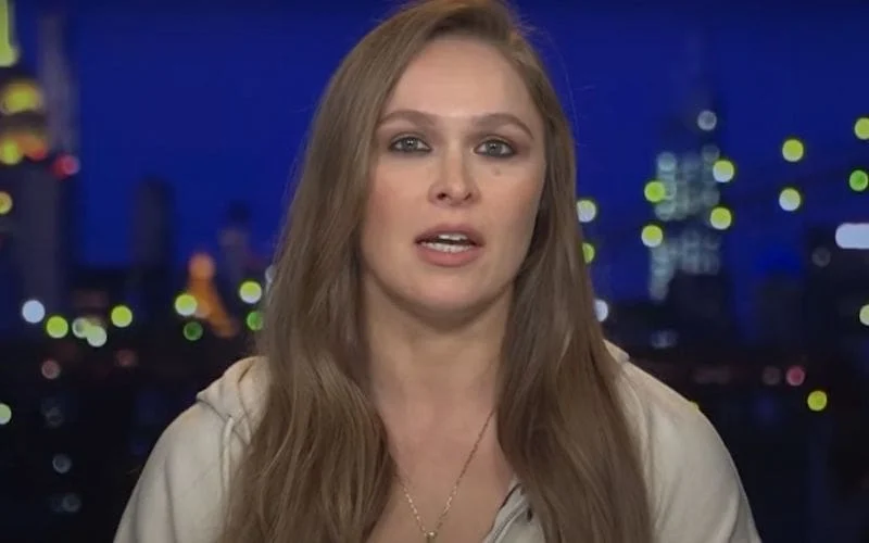 Ronda Rousey accuses Drew Gulak of grabbing the string of her sweatpants backstage