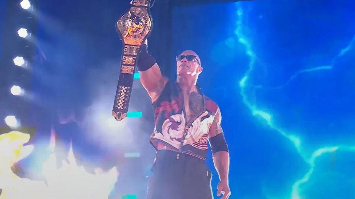 The Rock thanks WWE faction for WrestleMania 40 training
