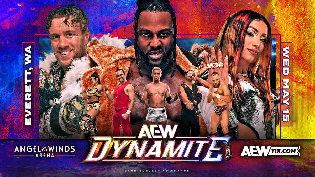 Current lineup for 5/15 AEW Dynamite