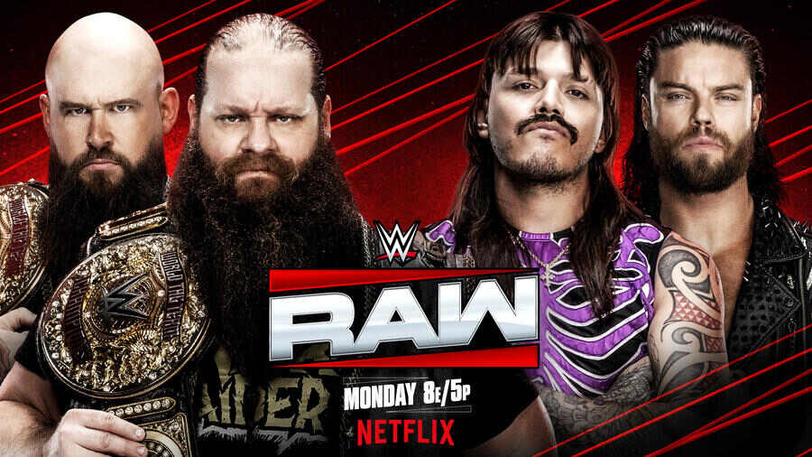 Tonight’s WWE Raw Go-home show for the Royal Rumble to feature Tag Title Match and more!