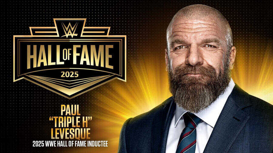 WWE confirms Triple H being inducted into the Hall of Fame 2025 Class