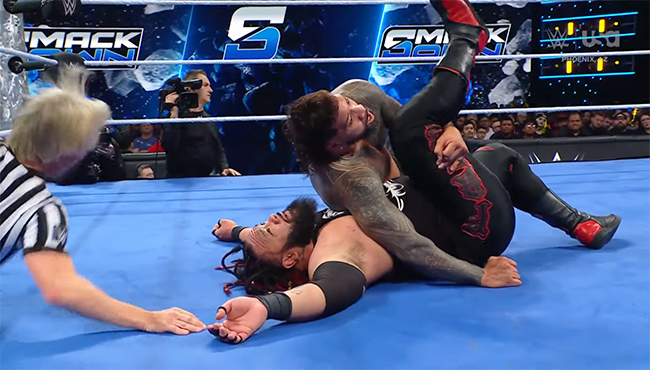 Full Match from 1/3/25 WWE SmackDown: Sami Zayn and The Usos vs. The Bloodline