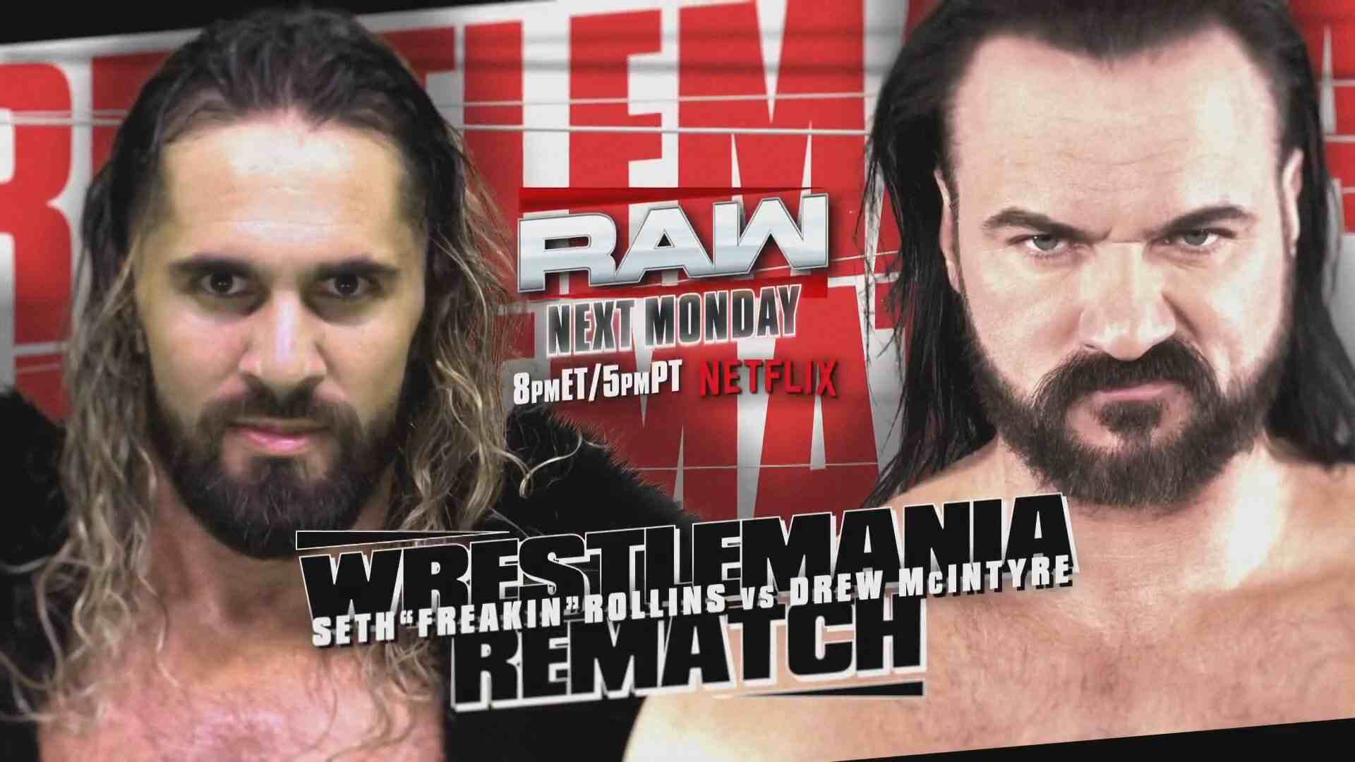 WrestleMania rematch, Hall of Famer set for 1/20 WWE Raw