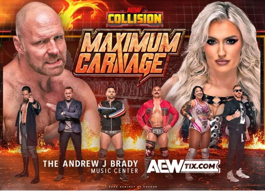 AEW Collision – Maximum Carnage Results – 1/18/25 (Title Match, Texas Death Match, More!)