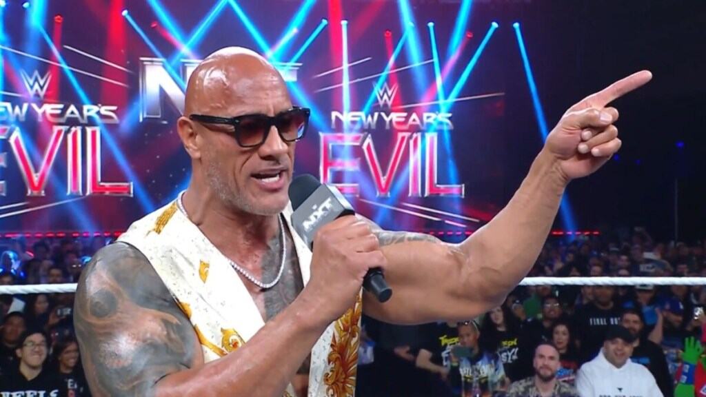 NXT viewership and key demo for New Year’s Evil featuring The Rock