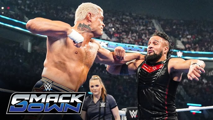 Full Match From 1/10/25 WWE SmackDown: Cody Rhodes and Jimmy Uso vs. Jacob Fatu and Tama Tonga