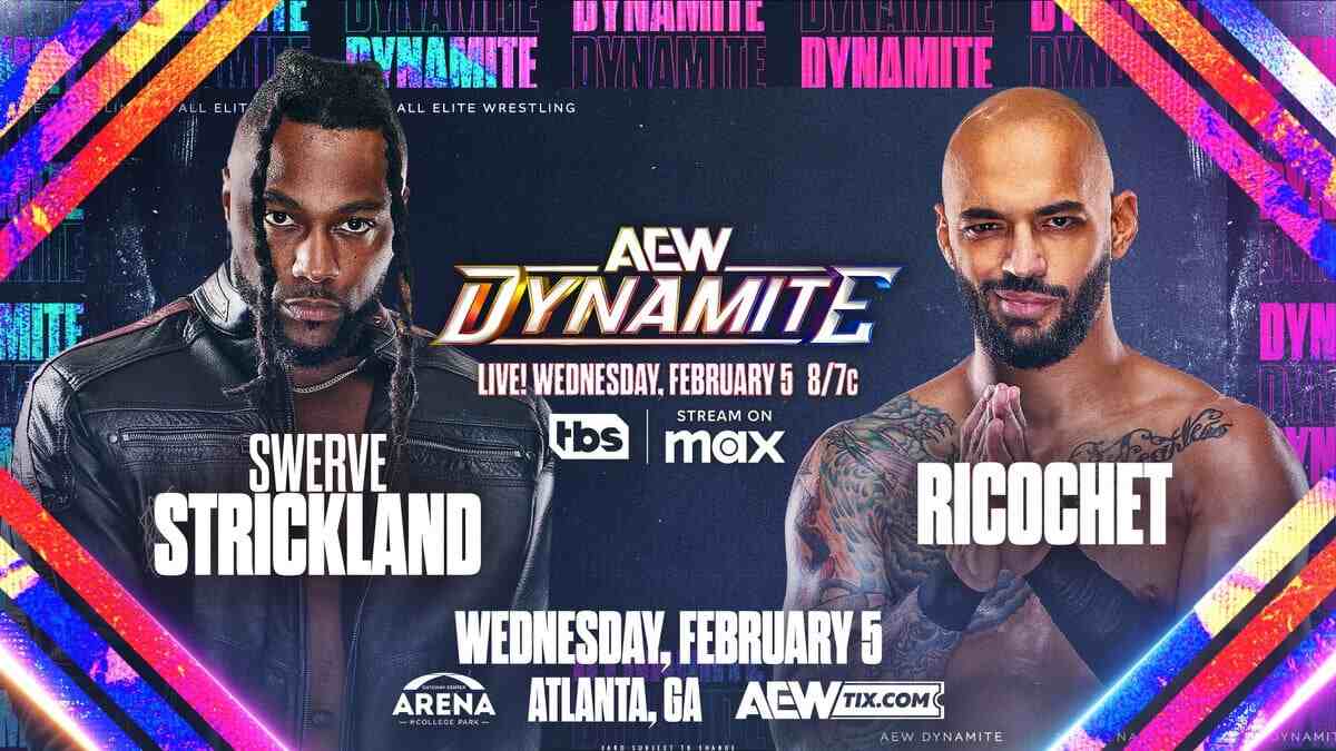 AEW Dynamite Preview: Swerve Strickland vs. Ricochet, MJF, More!