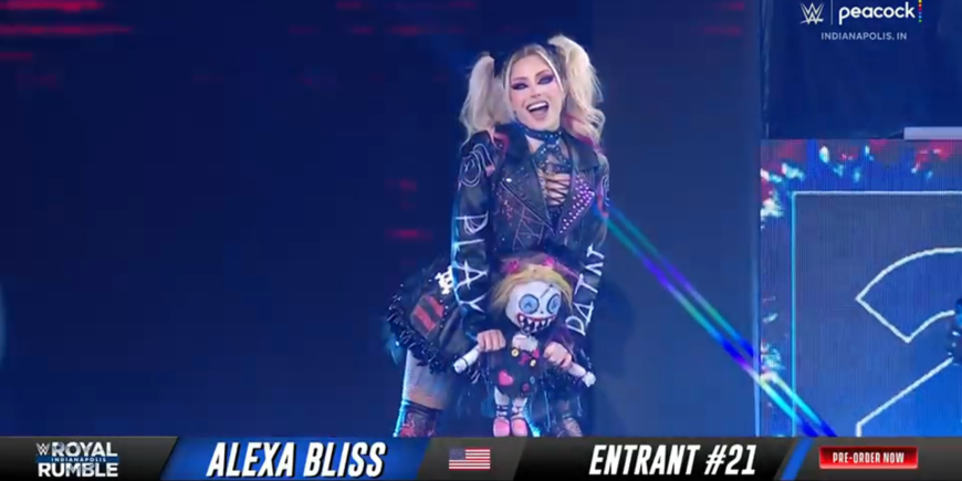 Alexa Bliss returns to WWE at the Royal Rumble