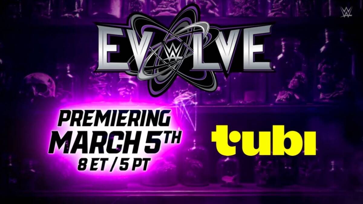WWE announces EVOLVE series to air on Tubi starting 3/5