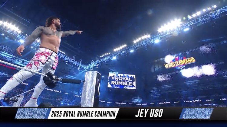 The winner of the Men’s Royal Rumble Match is…